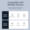 4K USB-C-zu-DP-Kabel - Displayport - HDTV - 60Hz