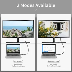 Thunderbolt 3 - 4K - 8K - USB-C-auf-DP1.4-Kabel