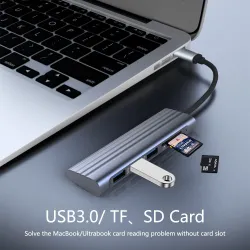 USB C / HUB Typ-C auf Multi USB 3.0 HUB HDMI Adapter - Dock - Splitter