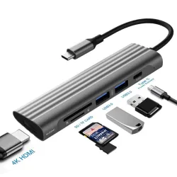 USB C / HUB Typ-C auf Multi USB 3.0 HUB HDMI Adapter - Dock - Splitter