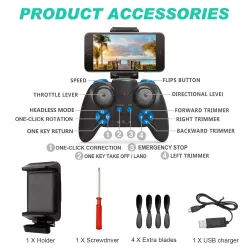 JJRC F26 - WiFi - FPV - 720P HD Camera - Sensing Flying Ball - 2.4G - RC Drone Quadcopter - GreenDrones