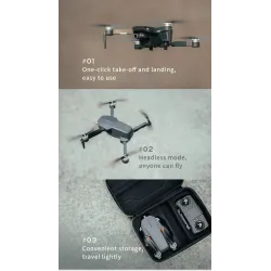SMRC icat5 - GPS - 5G - WiFi - FPV - 4K HD Camera - Foldable - RC Drone Quadcopter - RTFDrones