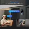 KERUI - 1080P - Smart WiFi-Türklingel - Glockenspiel - 2MP-Kamera - Video-Gegensprechanlage