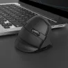 Delux M618Mini GX - 2,4 GHz - 6 Tasten - kabellose Maus - vertikal - ergonomisch - USB