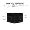 CHUWI - LarkBox - 4K mini PC Intel Celeron - J4115 Quad Core - HD USB-C - 6GB RAM 128GB ROM - Windows 10 - desktop computerLa...