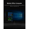CHUWI - LarkBox - 4K mini PC Intel Celeron - J4115 Quad Core - HD USB-C - 6GB RAM 128GB ROM - Windows 10 - desktop computerLa...