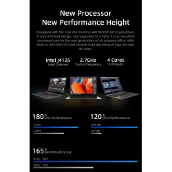 CHUWI GemiBook Pro - 14 Zoll - 2K - 12GB RAM 256GB - SSD - Windows 10 - Computer mit Hintergrundbeleuchtung / Tastatur