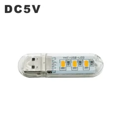 Tragbares Nachtlicht - Leselampe - LED - USB - U-Disk - 1.5W