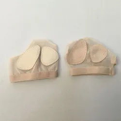 Halbfußsocken - gepolstert - Ballett / Gymnastik / Bauchtanz