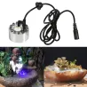Ultrasonic fog maker - for water pond / fountain / air humidifier - color changing LED light - 24VHumidifiers