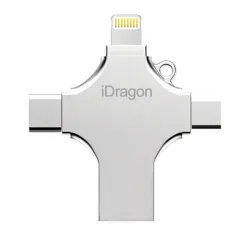 4 in 1 flash drive - micro USB / type-C / OTG - memory stick - 16GB / 32GB / 64GB / 128GBUSB memory