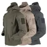 Thermojacke - mit Kapuze / Taschen / Reißverschlüssen - winddicht / wasserdicht