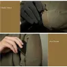 Thermal jacket - with hood / pockets / zippers - windproof / waterproofJackets