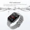LIGE P8 - Smart Watch - Bluetooth - wasserdicht - LED - Android / IOS - Unisex