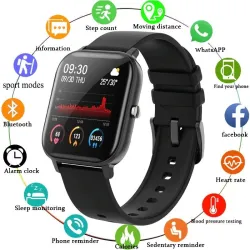 LIGE P8 - Smart Watch - Bluetooth - wasserdicht - LED - Android / IOS - Unisex