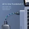 UGREEN - USB C HUB Dual Type-C auf Multi USB 3.0 4K HDMI - Adapter Thunderbolt 3 - für MacBook Pro Air