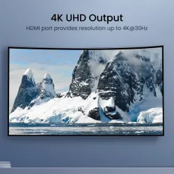 UGREEN - USB C HUB Dual Type-C auf Multi USB 3.0 4K HDMI - Adapter Thunderbolt 3 - für MacBook Pro Air