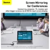 Baseus - USB C HUB USB type-C - multi HUB 3.0 - Ethernet - splitter - adapter - for Macbook / SamsungHubs
