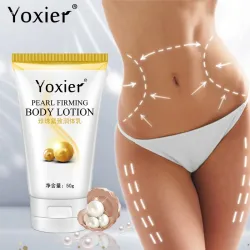 Festigende Körperlotion mit Perlen - Lifting / Schlankheitskur / Anti-Cellulite / Entfernung von Dehnungsstreifen