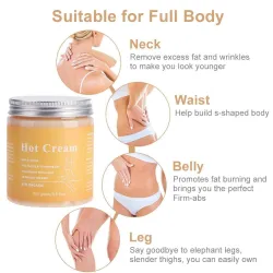 Anti cellulite massage cream - fat burner / slimming / lifting effect - hot gingerMassage