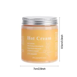 Anti cellulite massage cream - fat burner / slimming / lifting effect - hot gingerMassage