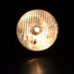 6 1/2" - Retro Motorradscheinwerferlampe