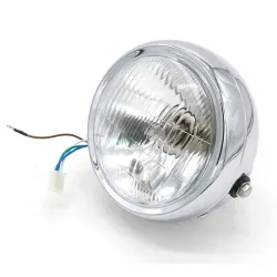 6 1/2" - Retro Motorradscheinwerferlampe