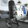 FIFINE - Aufnahmemikrofon - Podcast - USB - für PC / PS4 / Mac