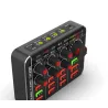 Mikrofonmischer - Podcaster - digital - 12-Sound-Audio-Effekt