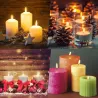 Candle wicks - smokeless - cotton core - for candle making - 100 piecesCandles & Holders
