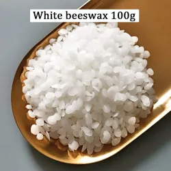 Natürliches Sojawachs - / weißes Bienenwachs / Kokoswachs / Geleewachs - zum Kerzenmachen - rauchfrei