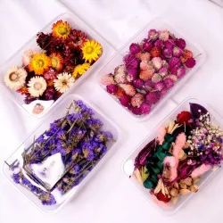 Trockenblumen - Deko zur Kerzenherstellung / Resin Basteln