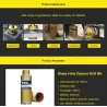 Diamond core drill bit - M22 interface - saw cutter reinforced concrete / marble / dry / wet water drilling - M22 - 25 - 180m...