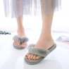 Warm fluffy slippers - soft - furry flip - flopsShoes