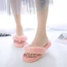 Warme flauschige Hausschuhe - weich - flauschige Flip - Flops
