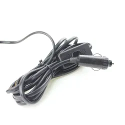 Mini elektrische Transferpumpe - für Wasser / Öl - Bandfilter - tauchfähig - mit Autostecker - 38mm - 12L/min