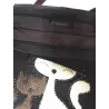 Klassische Canvas-Tasche mit bedruckter Katze