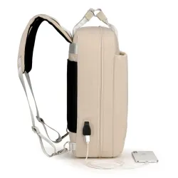 15,6 Zoll Laptop-Rucksack - mit USB-Ladeanschluss