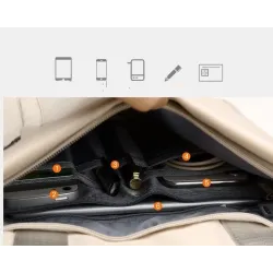 15,6 Zoll Laptop-Rucksack - mit USB-Ladeanschluss
