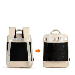 15,6 Zoll Laptop-Rucksack - mit USB-Ladeanschluss