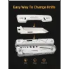 ROXON S802 Phantom - multi tool - pliers / scissors with replaceable knife / wire cuttersPliers