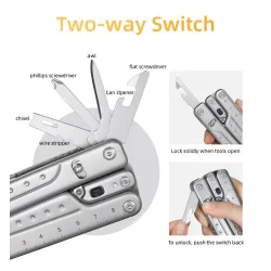 ROXON S802 Phantom - multi tool - pliers / scissors with replaceable knife / wire cuttersPliers