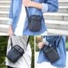 Kleine wasserdichte Schulter- und Umhängetasche - Unisex - Kopfhöreranschluss
