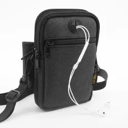 Kleine wasserdichte Schulter- und Umhängetasche - Unisex - Kopfhöreranschluss