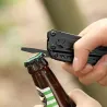NexTool Black Knight - 11 in 1 Multifunktionswerkzeug - Klappzange / Schere / Öffner / Schraubendreher