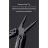 NexTool Black Knight - 11 in 1 Multifunktionswerkzeug - Klappzange / Schere / Öffner / Schraubendreher