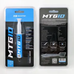 Wärmeleitpaste - 14,3 W/mk Fett - für AMD Intel Prozessor / CPU Lüfter / VGA / GPU - MTG10 / MTG5 / MTG2