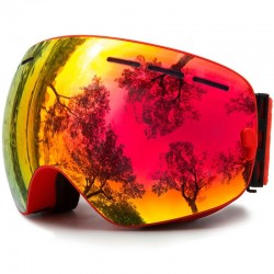 Skibrille - Wechselglas - Doppelschicht - Antibeschlag - Snowboard-Sonnenbrille - UV 400