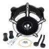 Turbinenspike - Luftfilter - Ansaugfilter - CNC - für Harley Motorräder