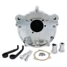Turbinenspike - Luftfilter - Ansaugfilter - CNC - für Harley Motorräder